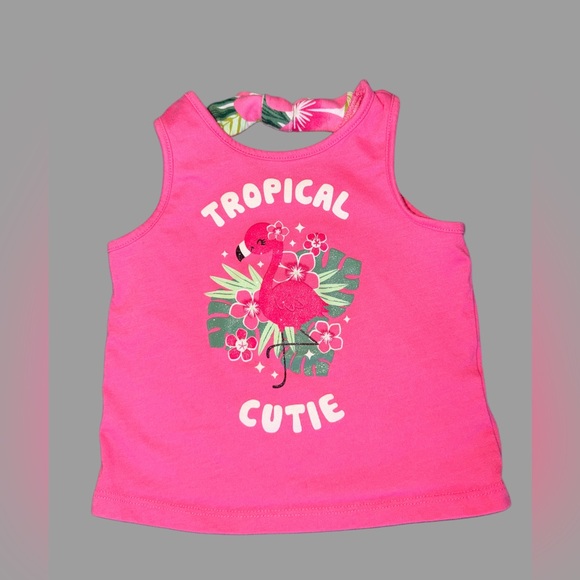 Toddler Girl Tropical Summer Bundle | 12-18 Months | 8 Pieces | Like New - Picture 3 of 10